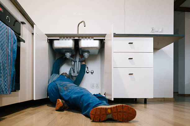 Professional Plumbing technician working in New Paris, OH